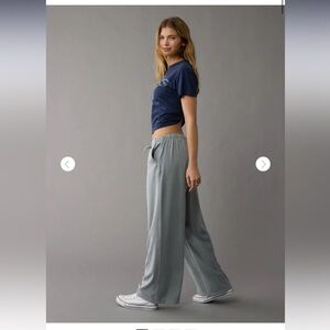 American Eagle Outfitters Women's Gray Trouser